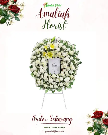 Krans Bunga Duka Semanggi